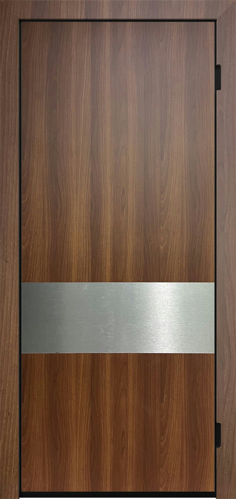 Экошпон с молдингом 11.26 орех 7801